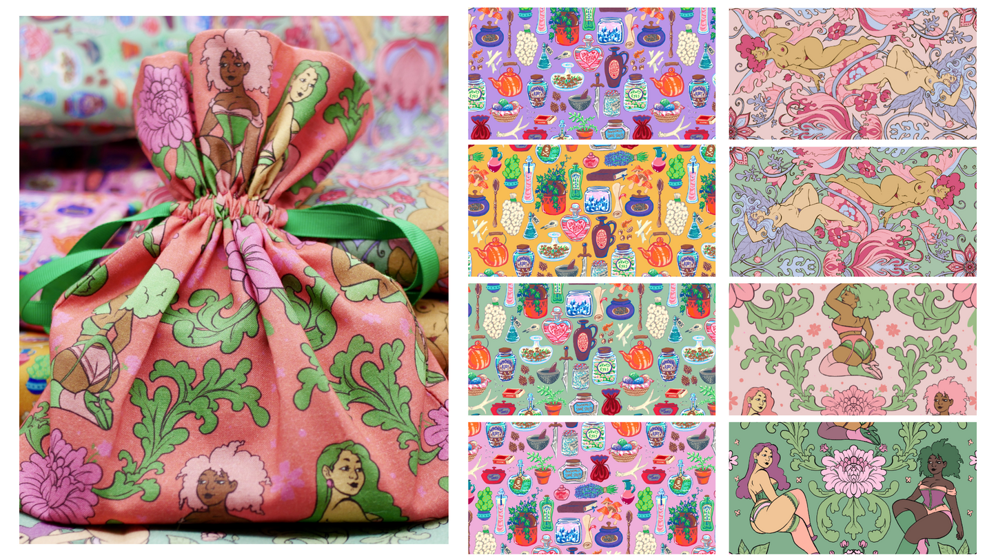 Handmade Tarot Deck Bag