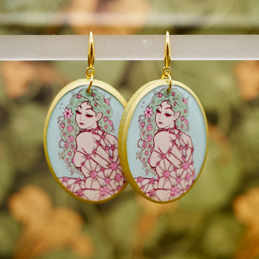 Daisy Chains - Sapphic Earrings