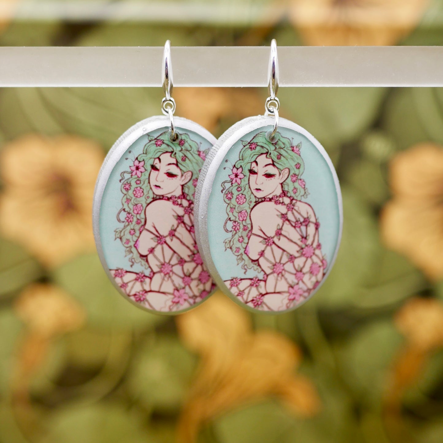 Daisy Chains - Sapphic Earrings