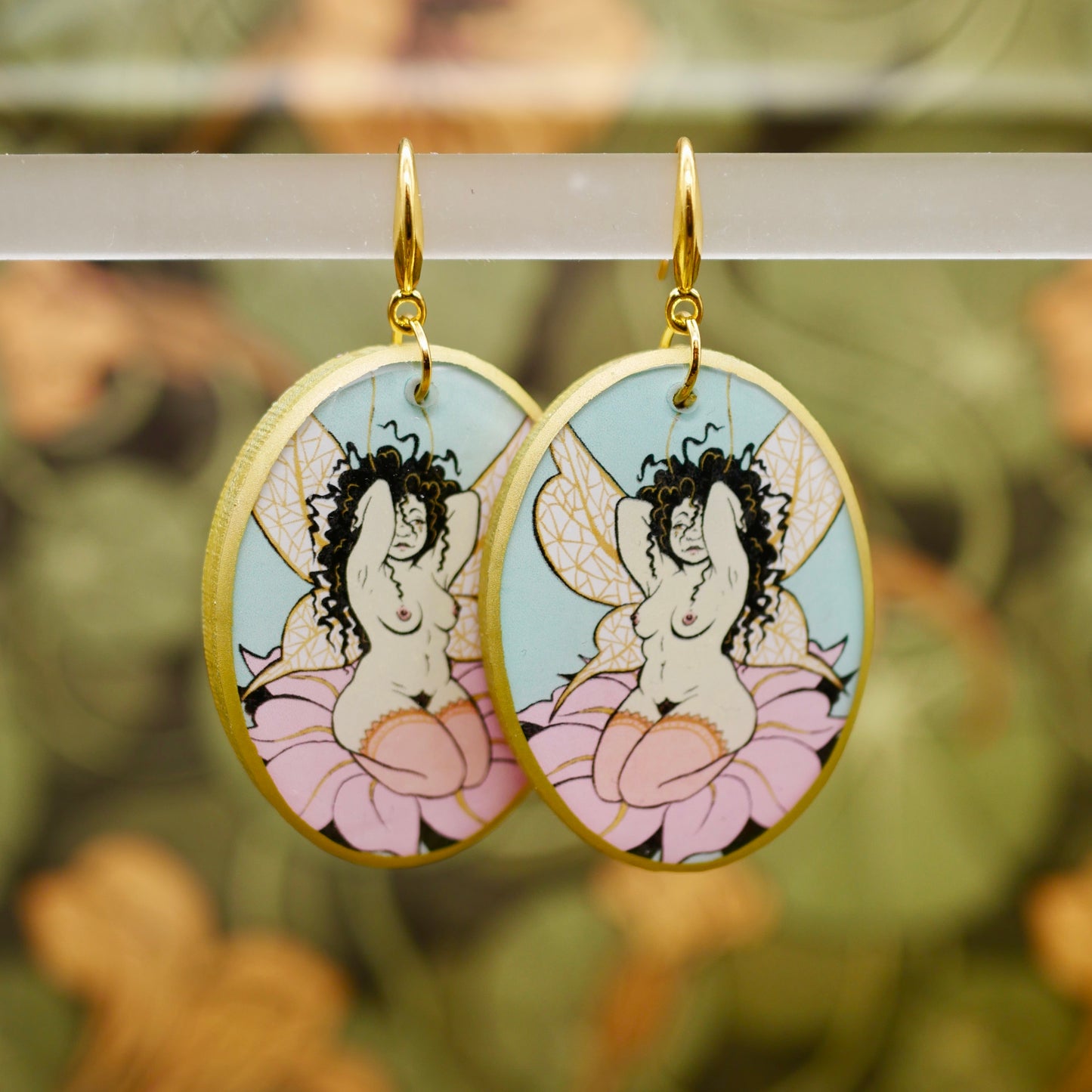 Flower Fairy - Sapphic Earrings