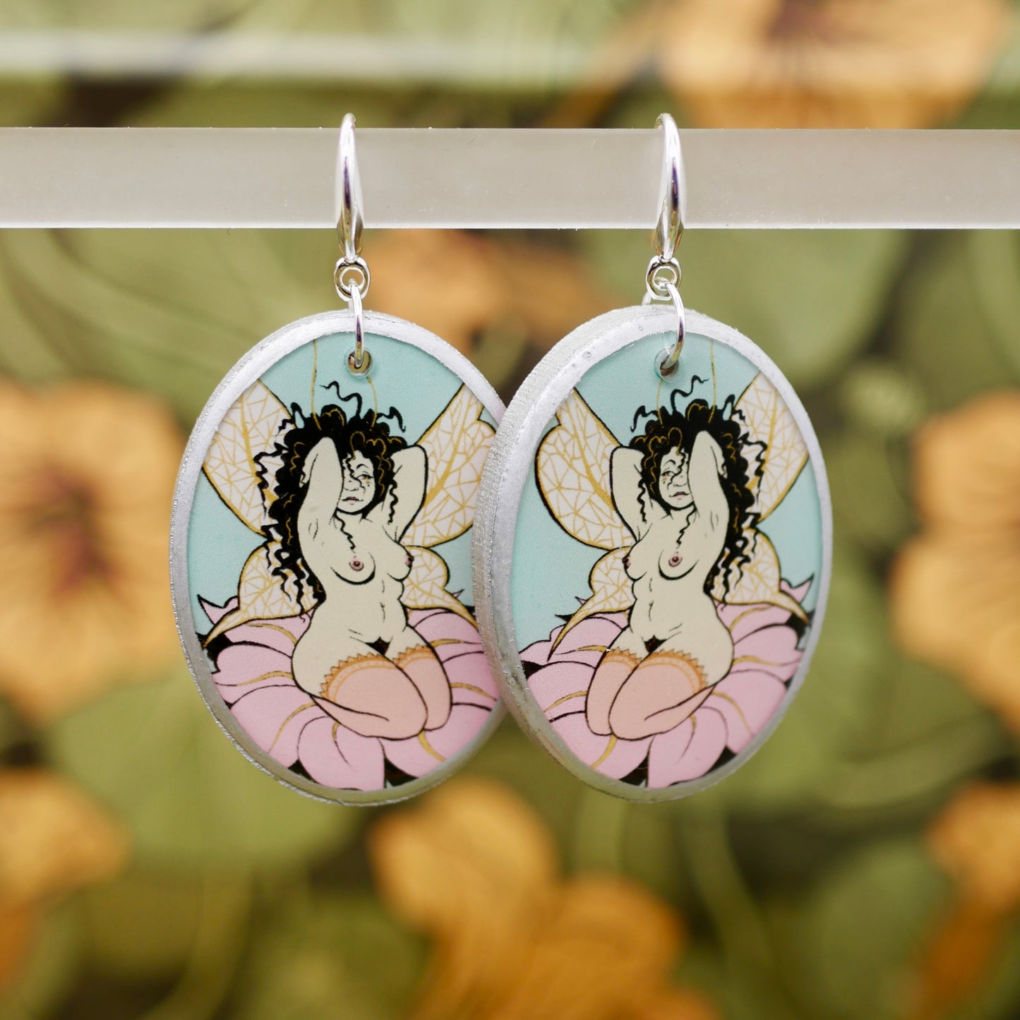 Flower Fairy - Sapphic Earrings