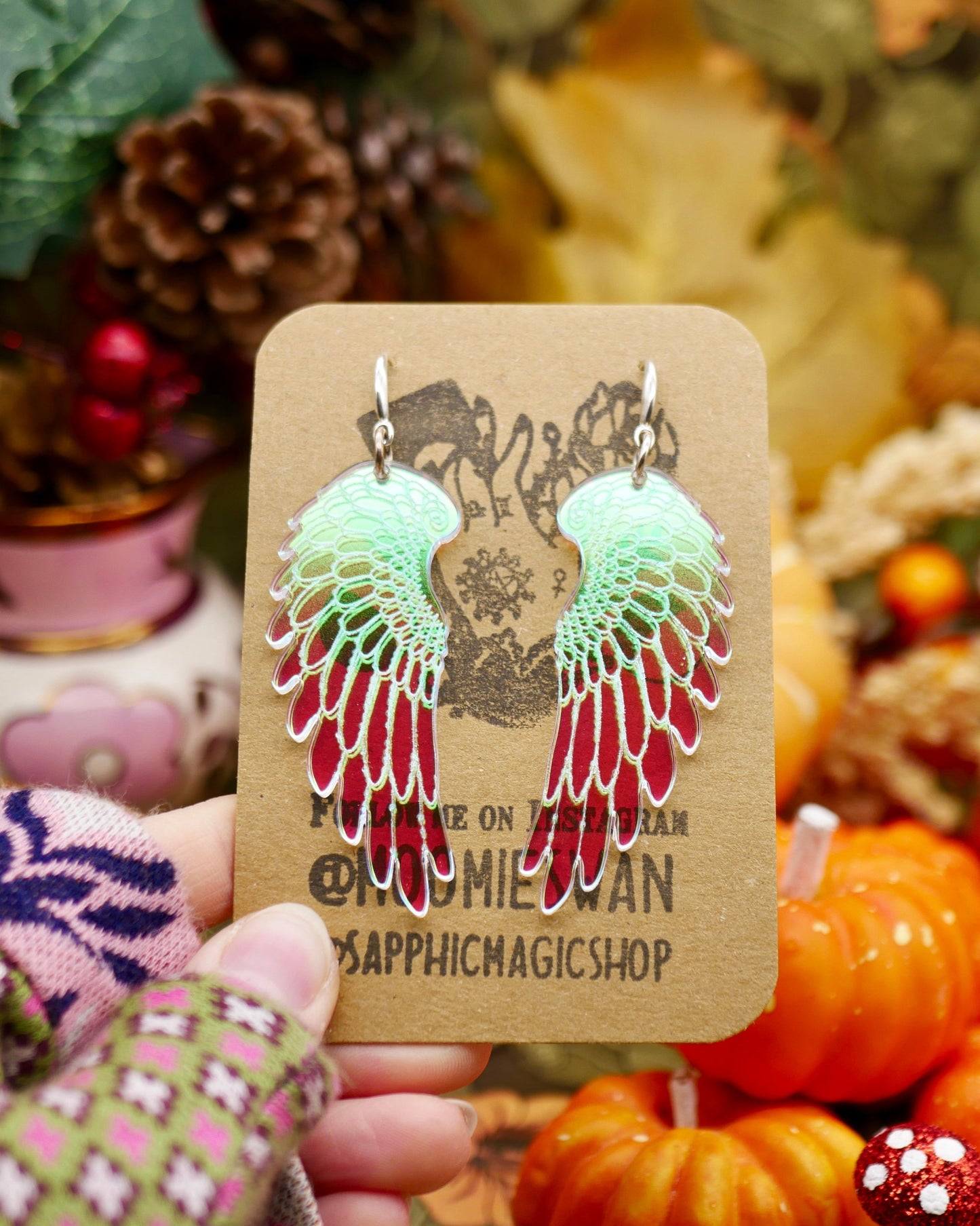 Iridescent Angel Wings