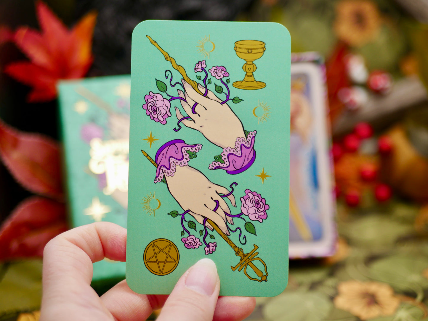 Sapphic Magic Tarot Deck