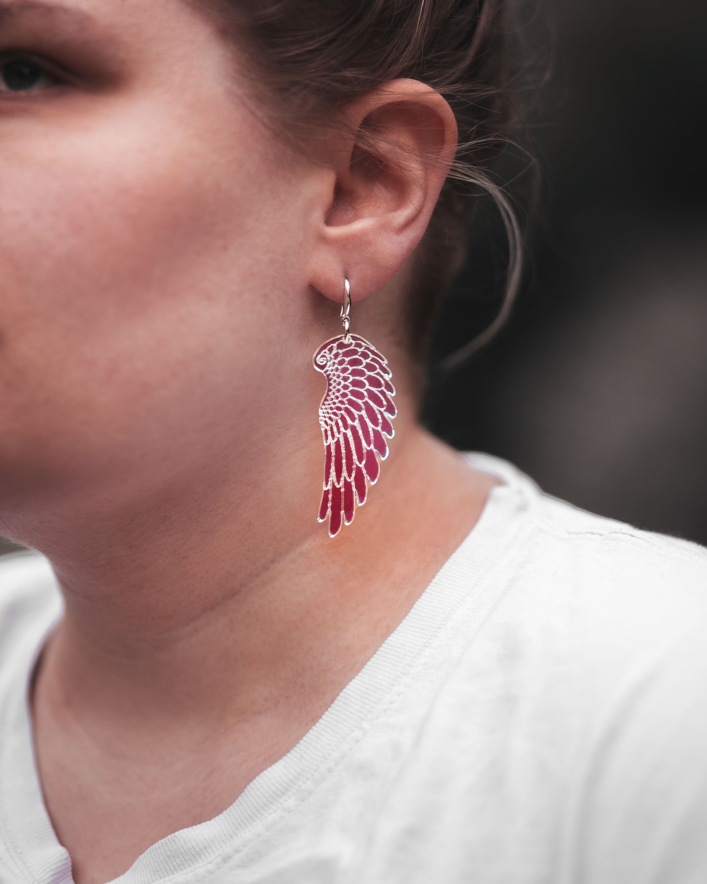 Iridescent Angel Wings